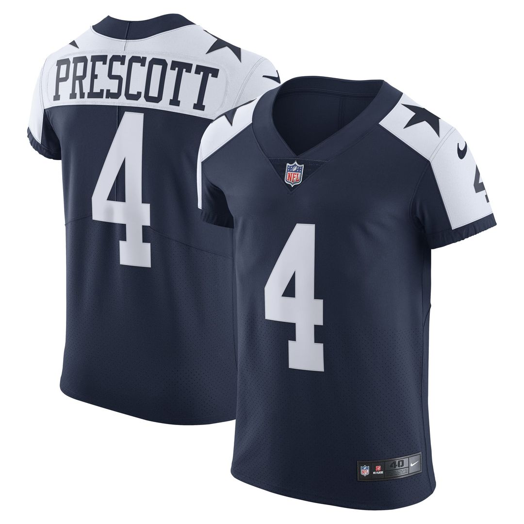 Dak Prescott Dallas Cowboys Alternate Vapor Elite Player Jersey - Navy