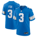 Jack Fox Detroit Lions Team Game Jersey - Blue