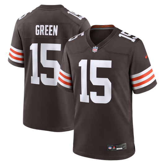 Taylen Green Cleveland Browns Game Jersey - Brown
