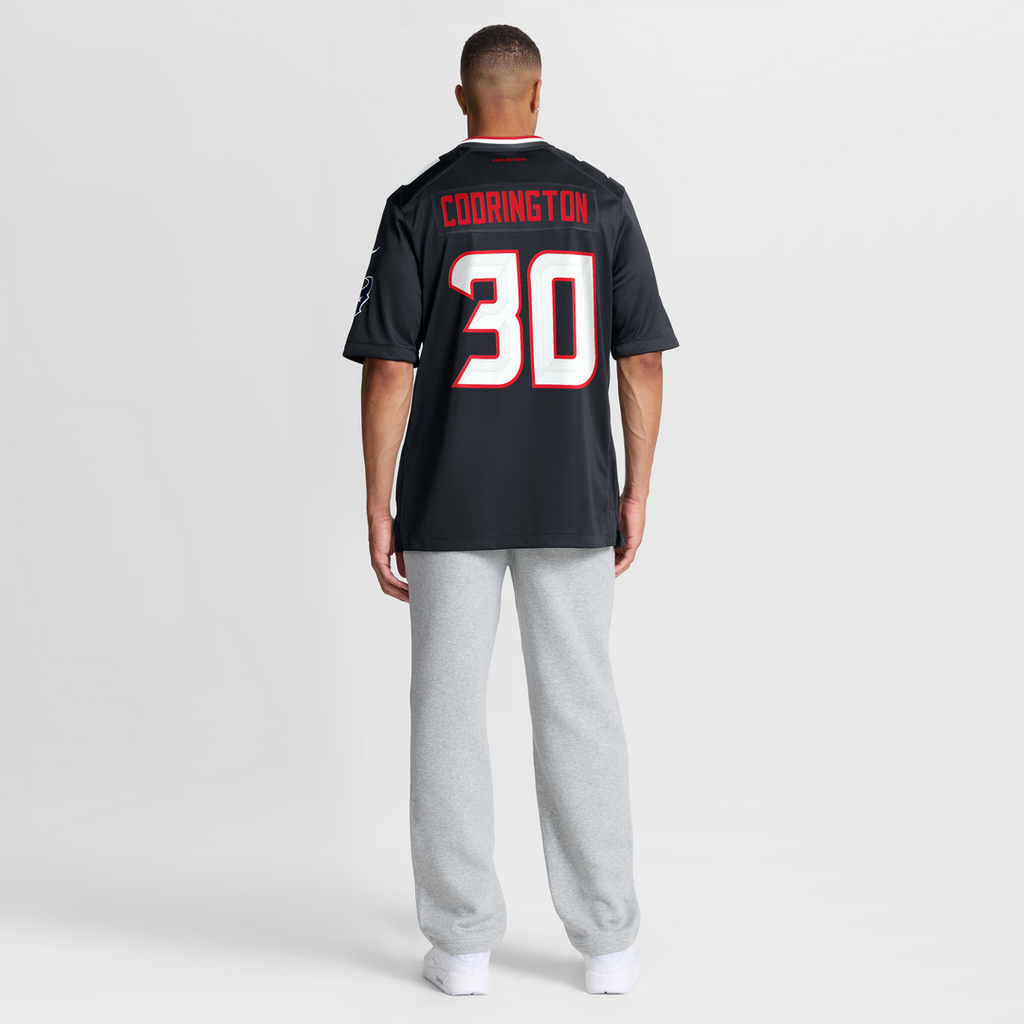 Brandon Codrington Houston Texans Team Game Jersey - Navy