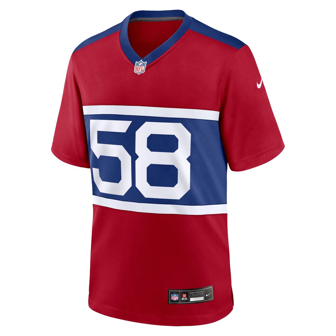 Bobby Okereke New York Giants Alternate Player Game Jersey - Century Red