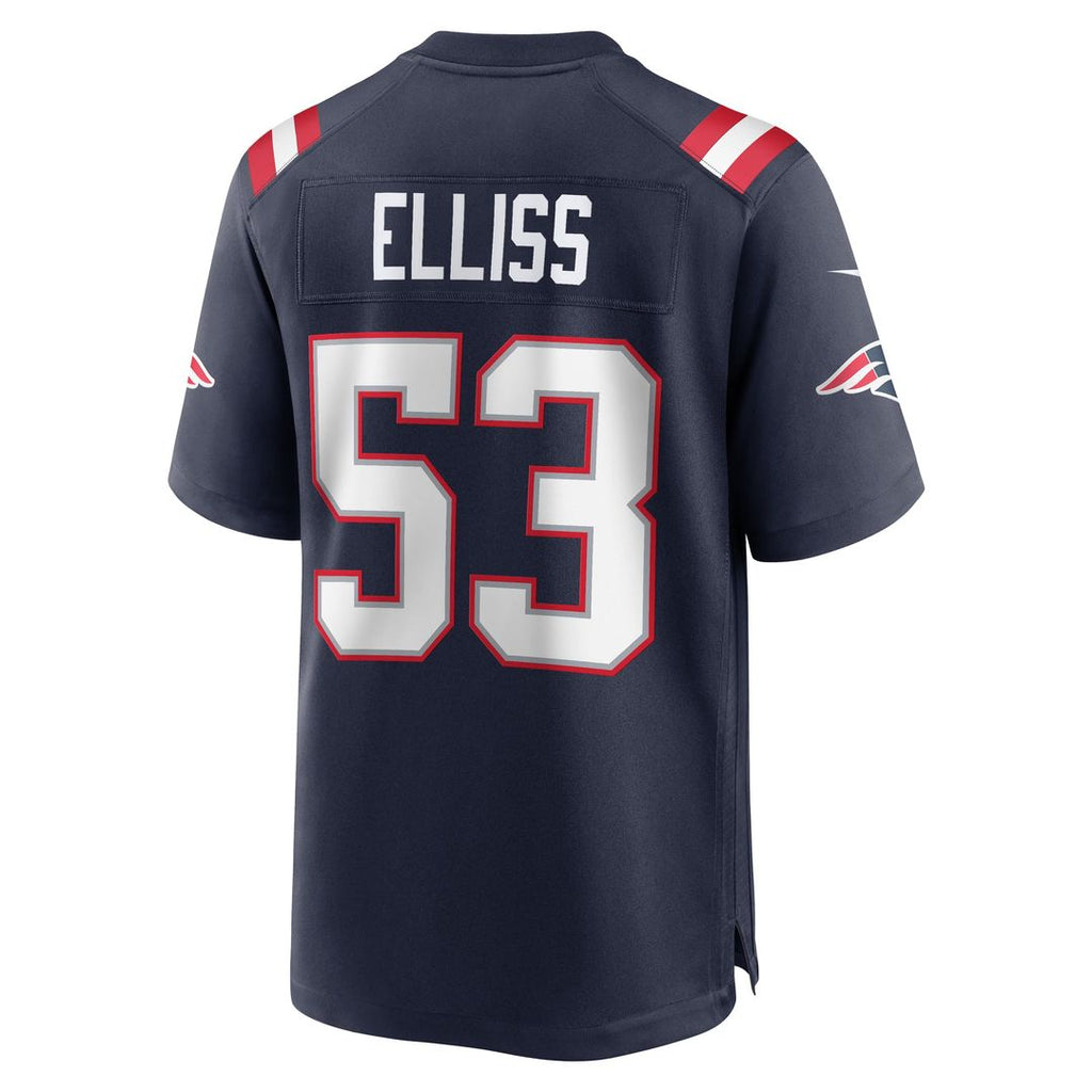 Christian Elliss New England Patriots Game Jersey - Navy