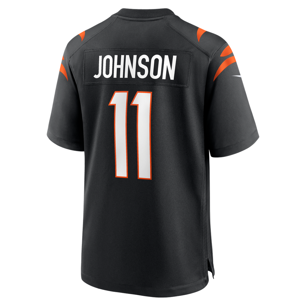 Josh Johnson Cincinnati Bengals Team Game Jersey - Black