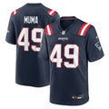 Chad Muma New England Patriots Team Game Jersey - Navy