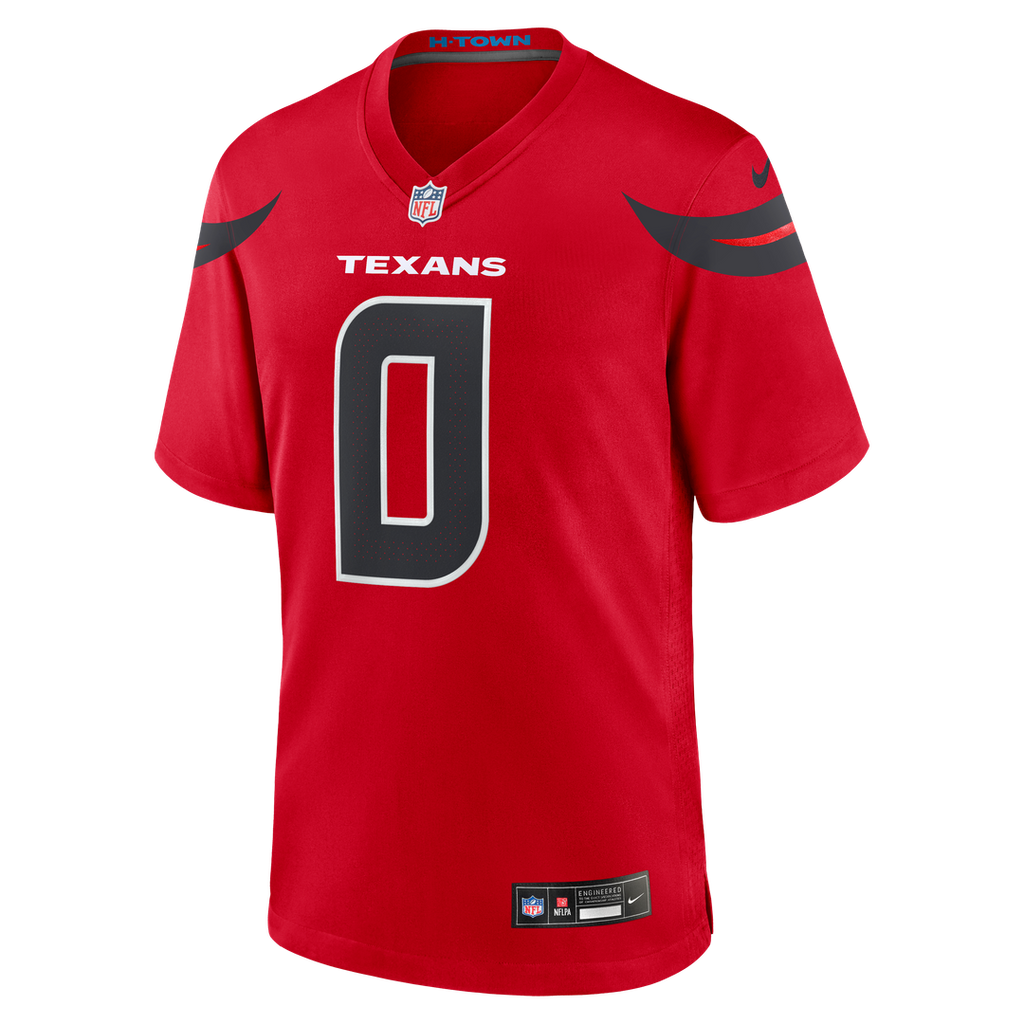 Azeez Al - Shaair Houston Texans Alternate Game Jersey - Red