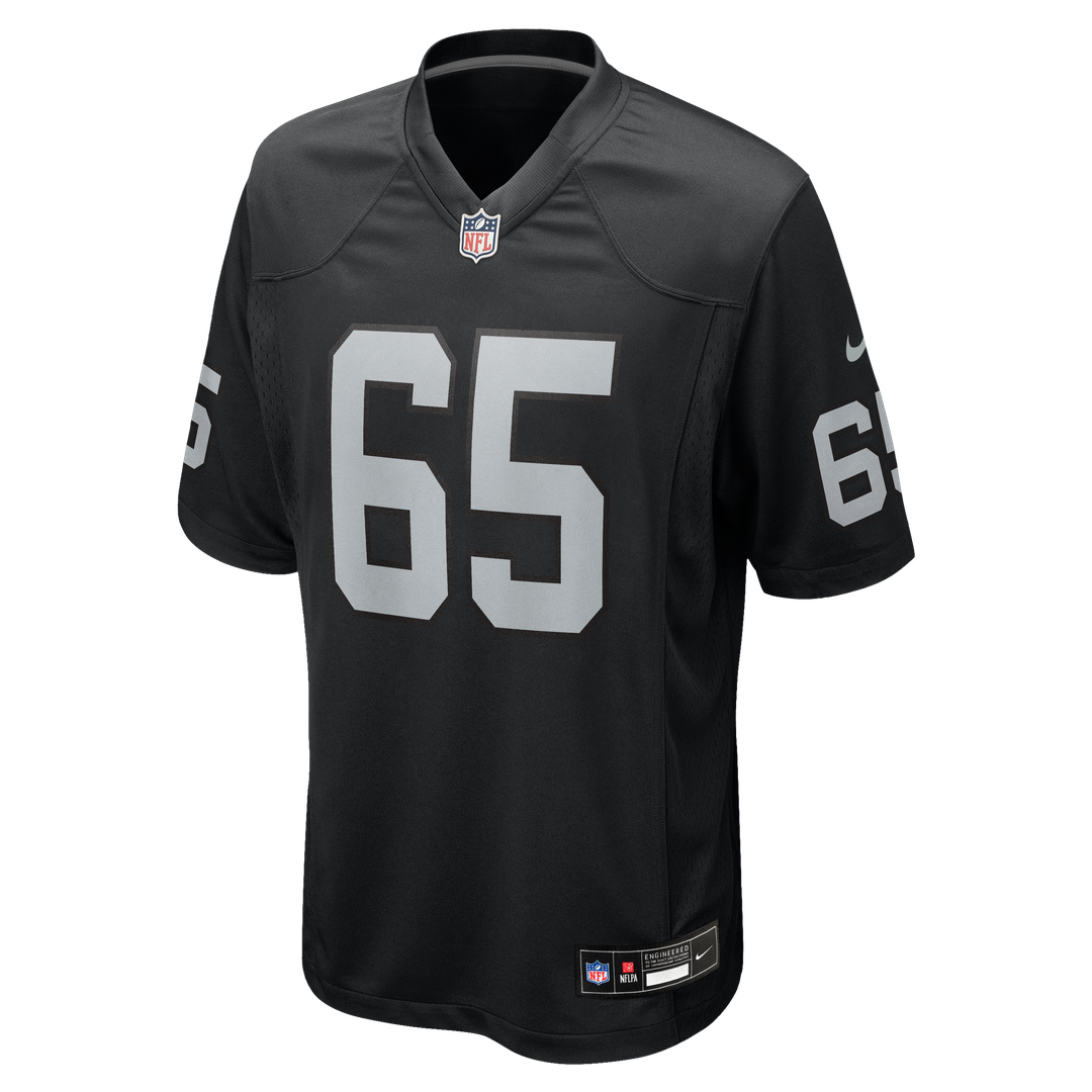 Tyler Linderbaum Las Vegas Raiders Team Game Jersey - Black