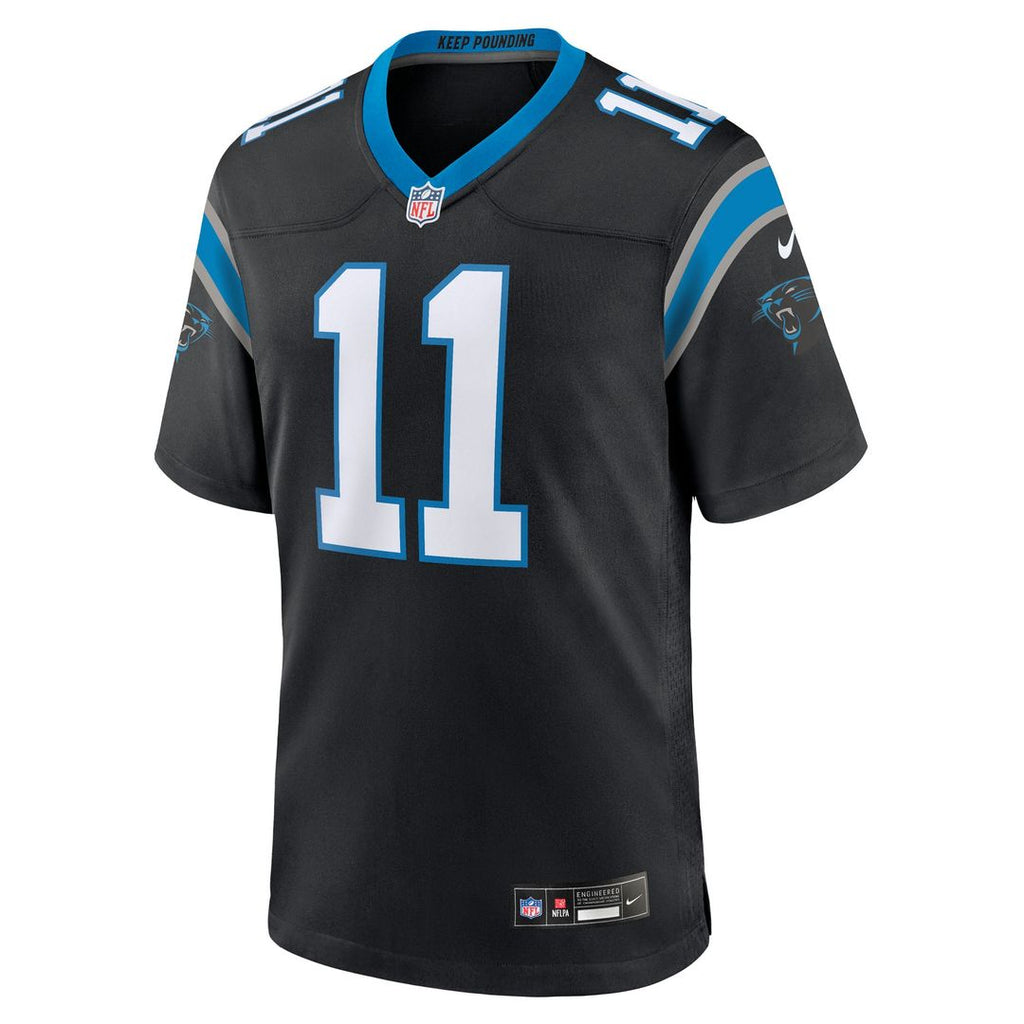 Nic Scourton Carolina Panthers Team Game Jersey - Black