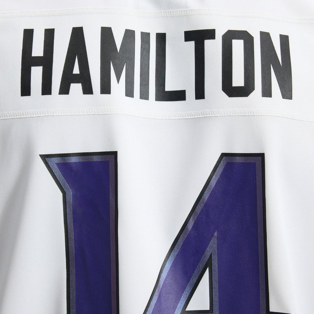 Kyle Hamilton Baltimore Ravens Game Jersey - White