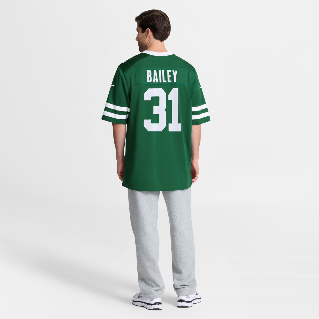 David Bailey New York Jets Team Game Jersey - Green