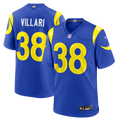 Dan Villari Los Angeles Rams Game Jersey - Royal