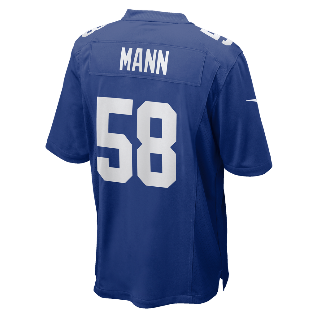 Ben Mann New York Giants Team Game Jersey - Royal