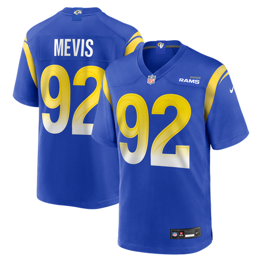 Harrison Mevis Los Angeles Rams Team Game Jersey - Royal
