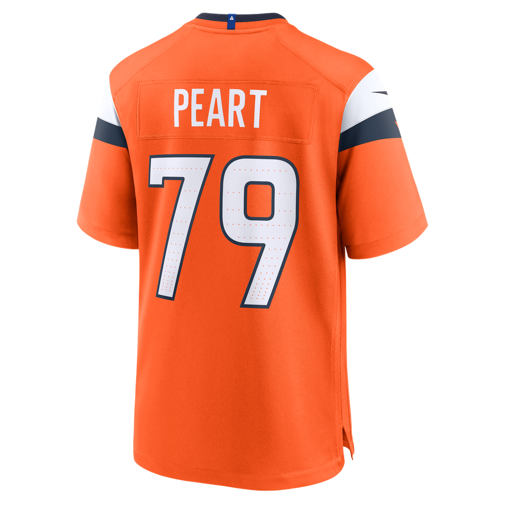 Matt Peart Denver Broncos Team Game Jersey - Orange