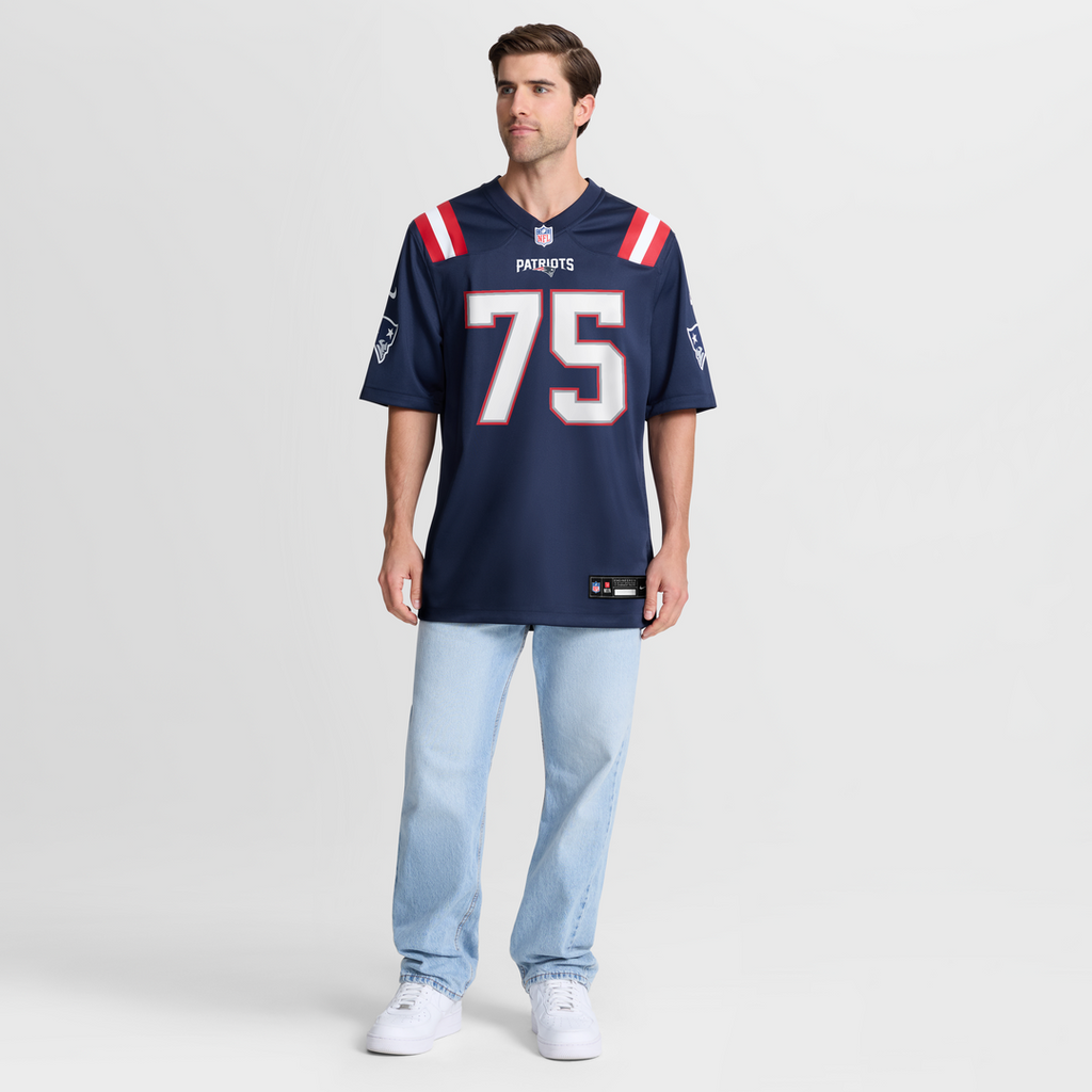 Alijah Vera - Tucker New England Patriots Team Game Jersey - Navy