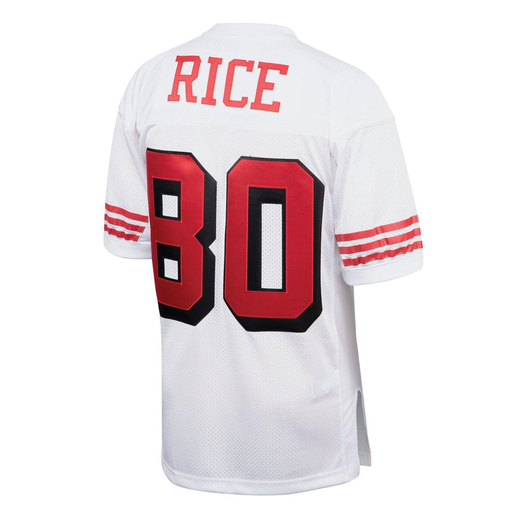 Jerry Rice San Francisco 49ers 1994 Authentic Throwback Retired Player Jersey - Scarlet