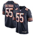 Dayo Odeyingbo Chicago Bears Team Game Jersey - Navy
