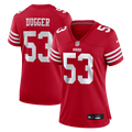Jaden Dugger III San Francisco 49ers Team Game Jersey - Scarlet