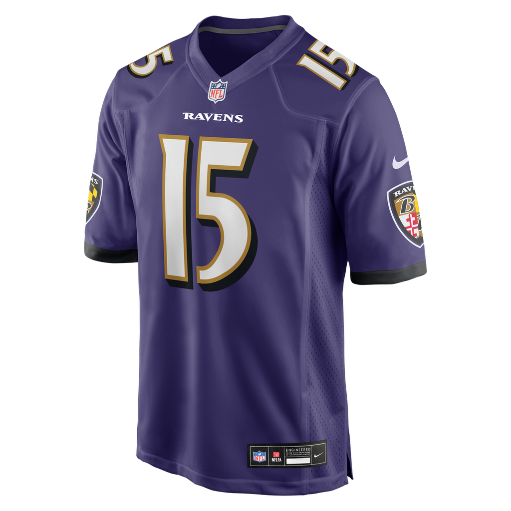 Cooper Rush Baltimore Ravens Team Game Jersey - Purple