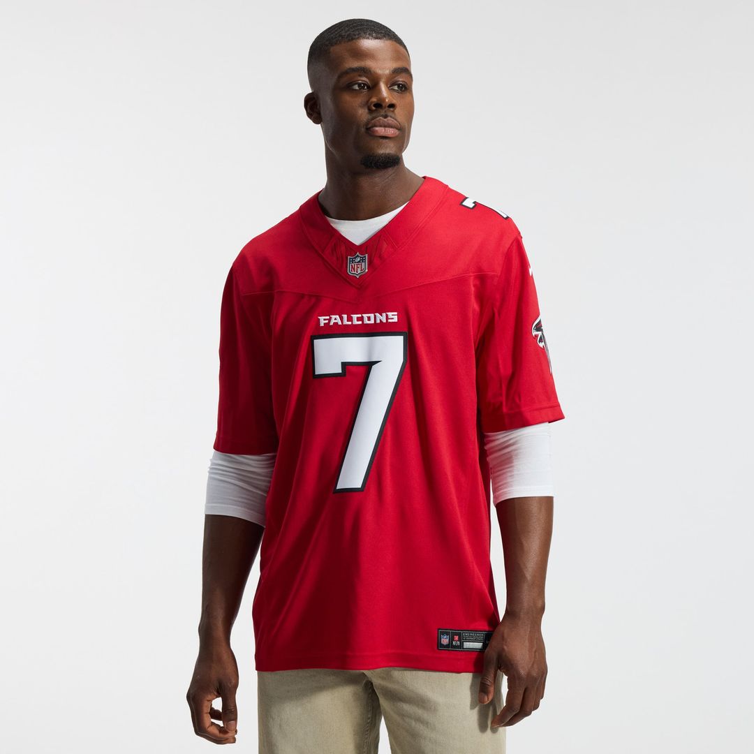 Bijan Robinson Atlanta Falcons Team Vapor F.U.S.E. Stitched Limited Jersey - Red