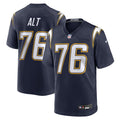 Joe Alt Los Angeles Chargers Alternate Super Chargers Game Player Jersey - Navy