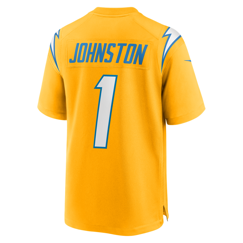 Quentin Johnston Los Angeles Chargers Alternate Super Chargers Game Player Jersey - Navy