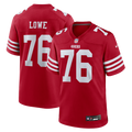 Vederian Lowe San Francisco 49ers Team Game Jersey - Scarlet