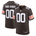 Emmanuel McNeil - Warren Cleveland Browns Game Jersey - Brown
