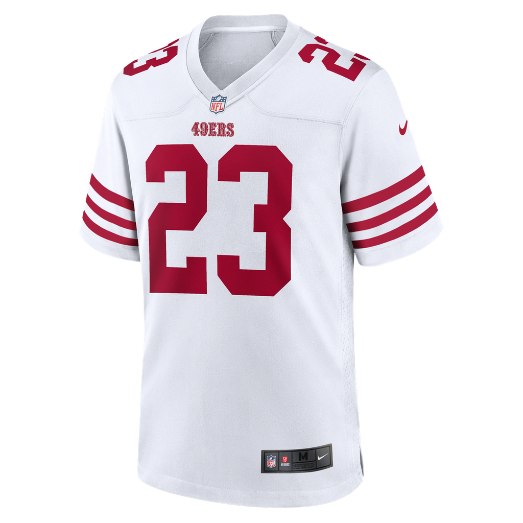 Christian McCaffrey San Francisco 49ers Game Player Jersey - Scarlet