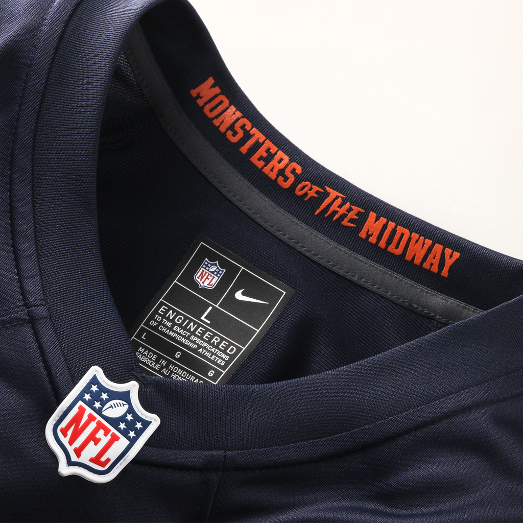 Kyle Monangai Chicago Bears 2026 Rivalries Collection Game Jersey - Navy