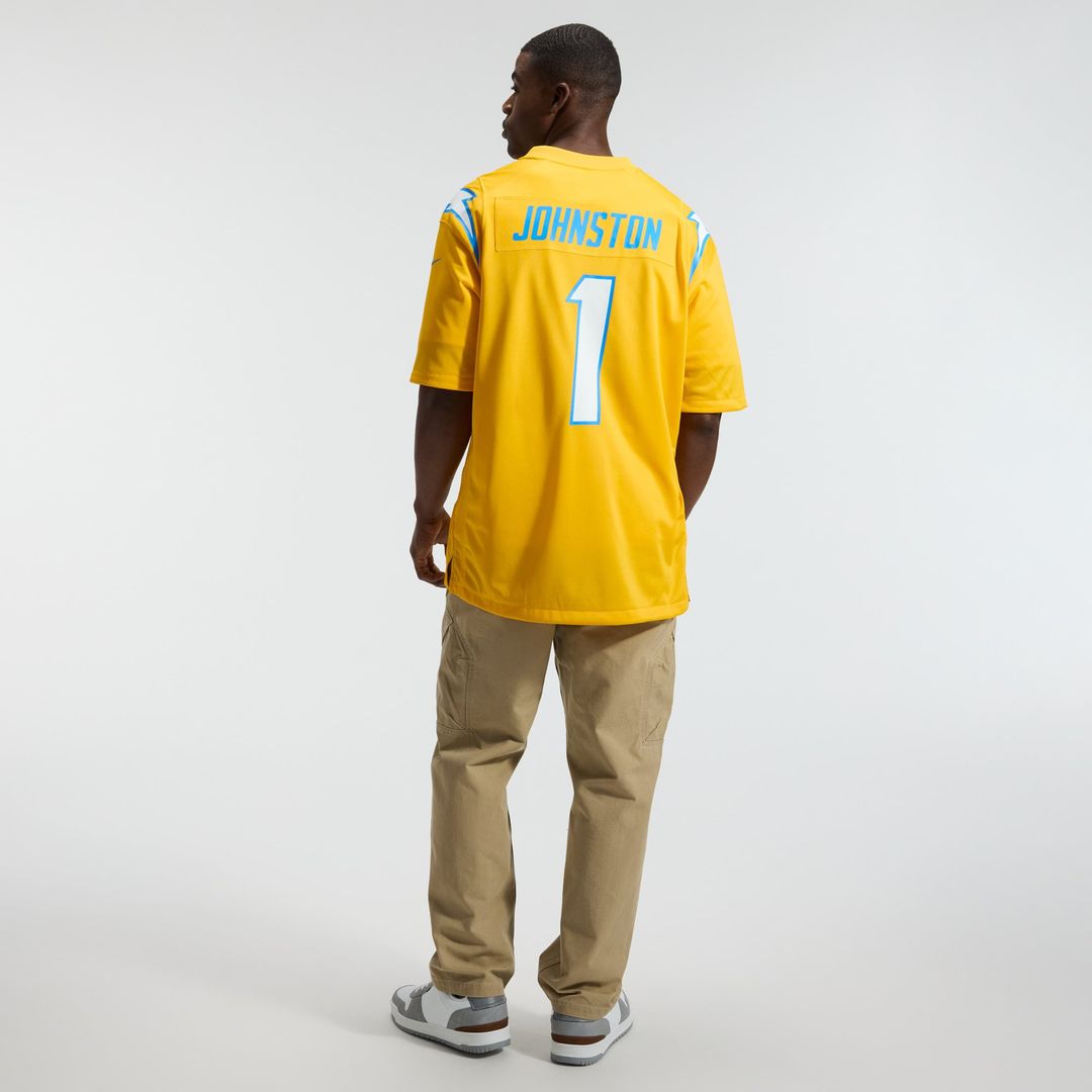 Quentin Johnston Los Angeles Chargers Game Player Jersey - Powder Blue
