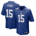 Jordan Stout New York Giants Team Game Jersey - Royal