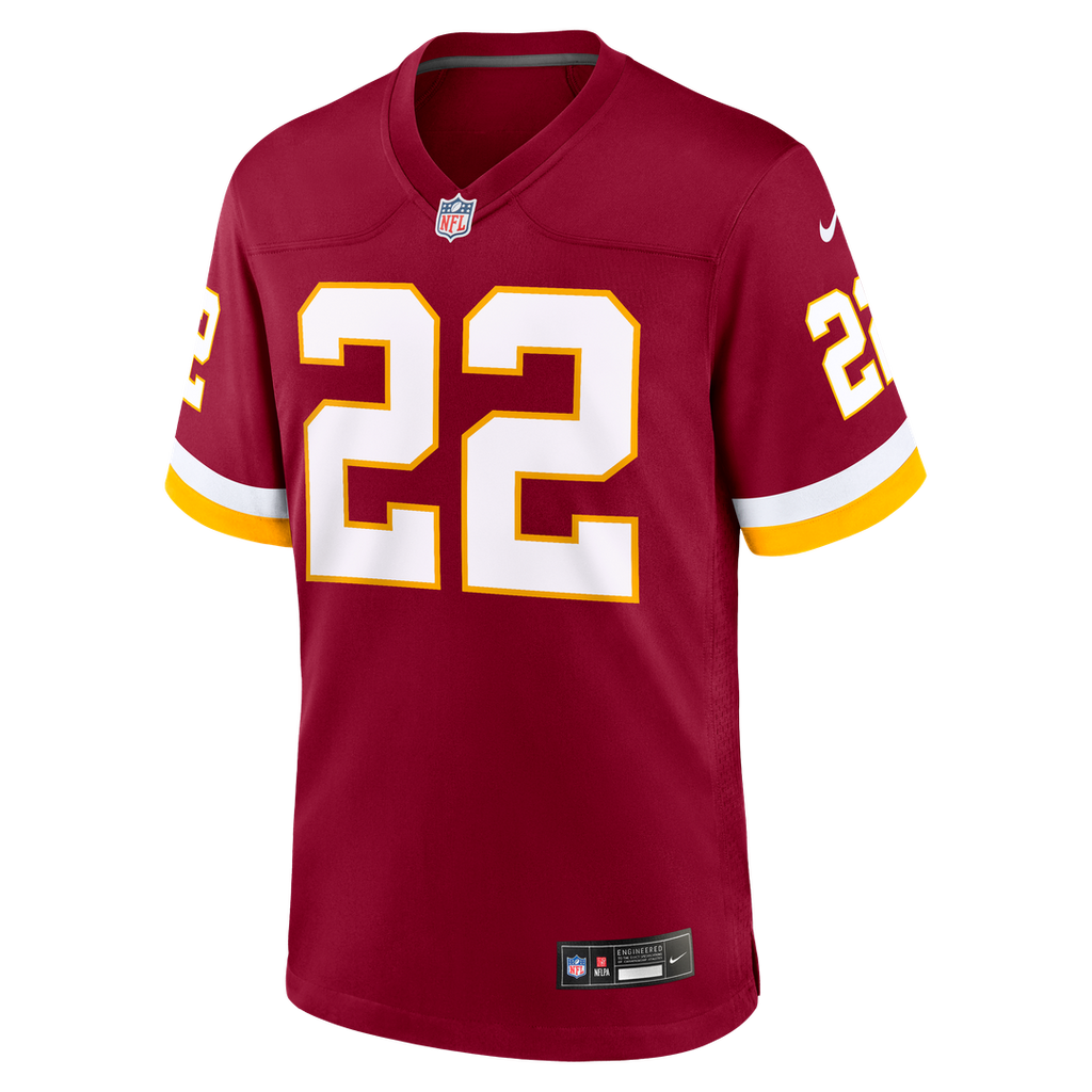Jacory Croskey - Merritt Washington Commanders Game Jersey - Burgundy
