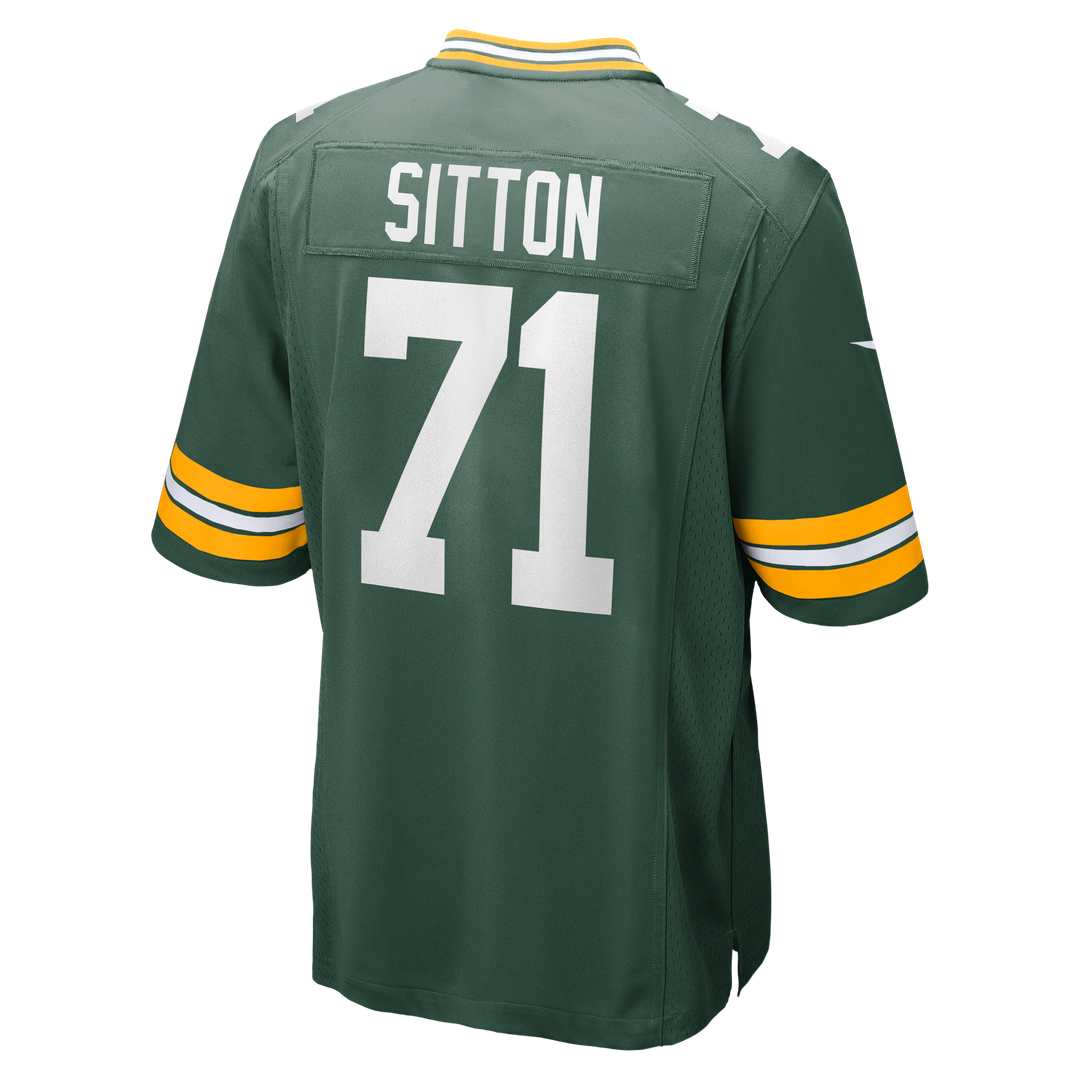 Josh Sitton Green Bay Packers Retired Game Jersey - Green