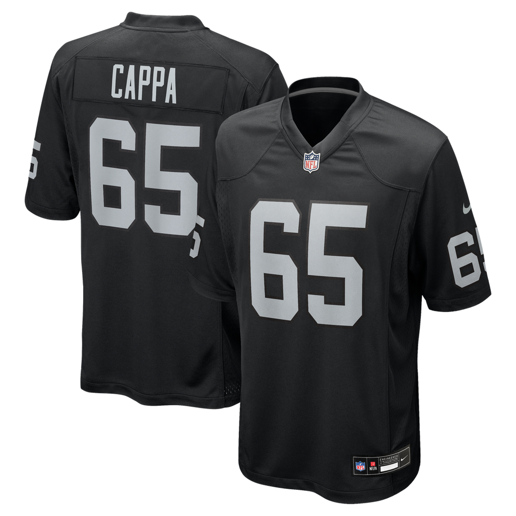 Alex Cappa Las Vegas Raiders Team Game Jersey - Black