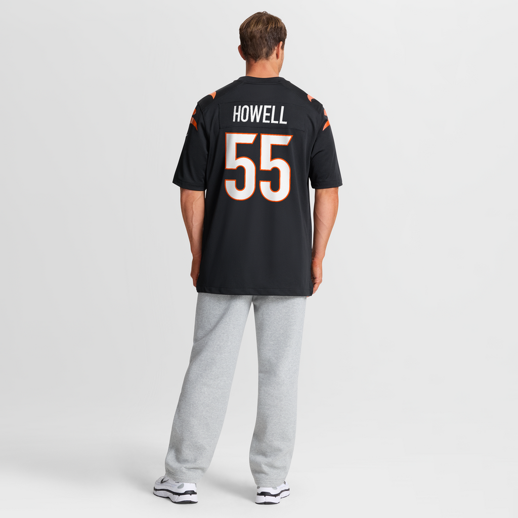 Cashius Howell Cincinnati Bengals Team Game Jersey - Black