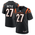 Jordan Battle Cincinnati Bengals Team Game Jersey - Black
