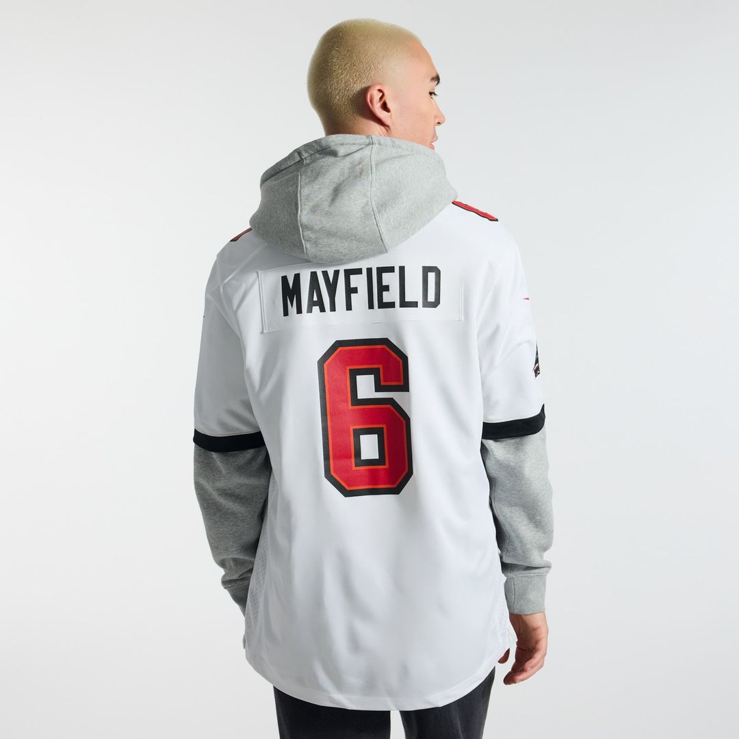 Baker Mayfield Tampa Bay Buccaneers Alternate Game Player Jersey - Pewter