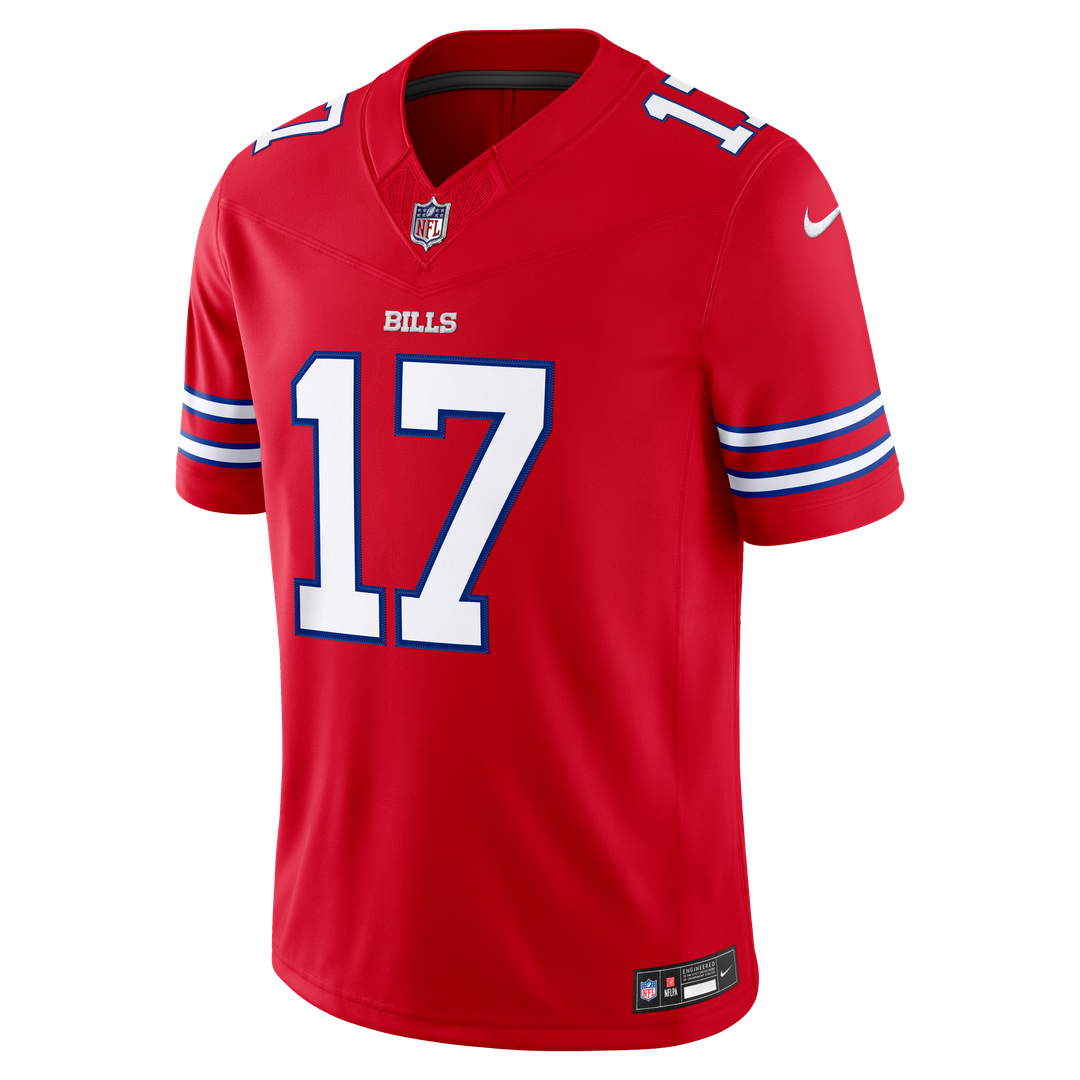 Josh Allen Buffalo Bills Alternate Vapor F.U.S.E. Stitched Limited Jersey - Red