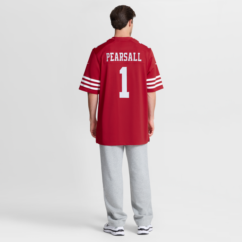 Ricky Pearsall San Francisco 49ers Team Game Jersey - Scarlet