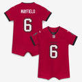 Baker Mayfield Tampa Bay Buccaneers Newborn Romper Game Jersey - Red