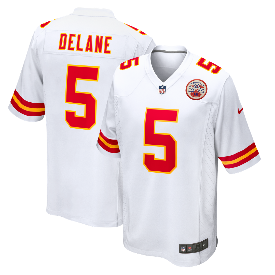 Mansoor Delane Kansas City Chiefs Team Game Jersey - Red