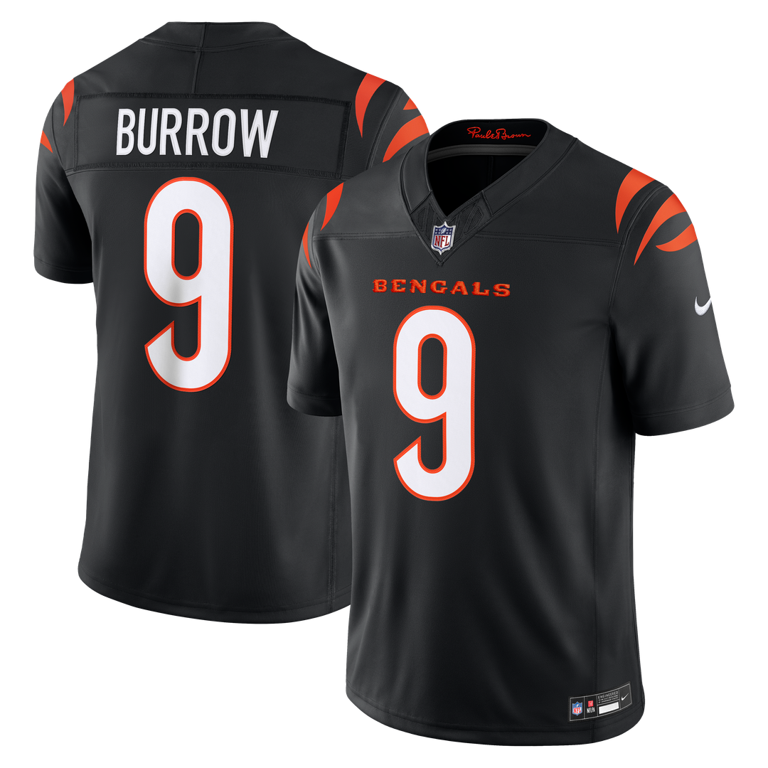 Joe Burrow Cincinnati Bengals Vapor F.U.S.E. Stitched Limited Jersey - White