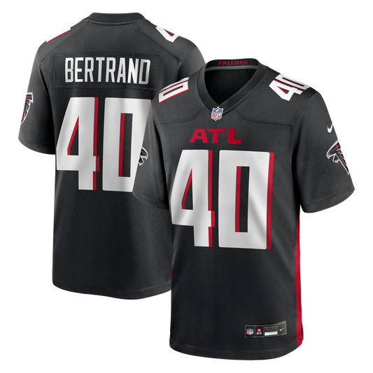 JD Bertrand Atlanta Falcons Team Game Jersey - Black