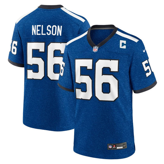 Quenton Nelson Indianapolis Colts Indiana Nights Alternate Game Jersey - Royal