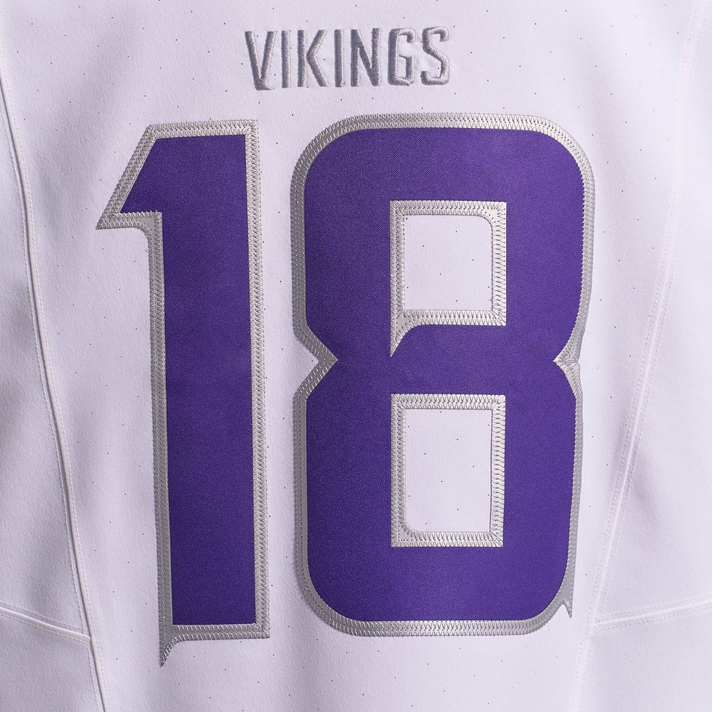 Justin Jefferson Minnesota Vikings Alternate Vapor F.U.S.E. Elite Player Jersey - White