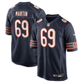 Jeremiah Martin Chicago Bears Team Game Jersey - Navy