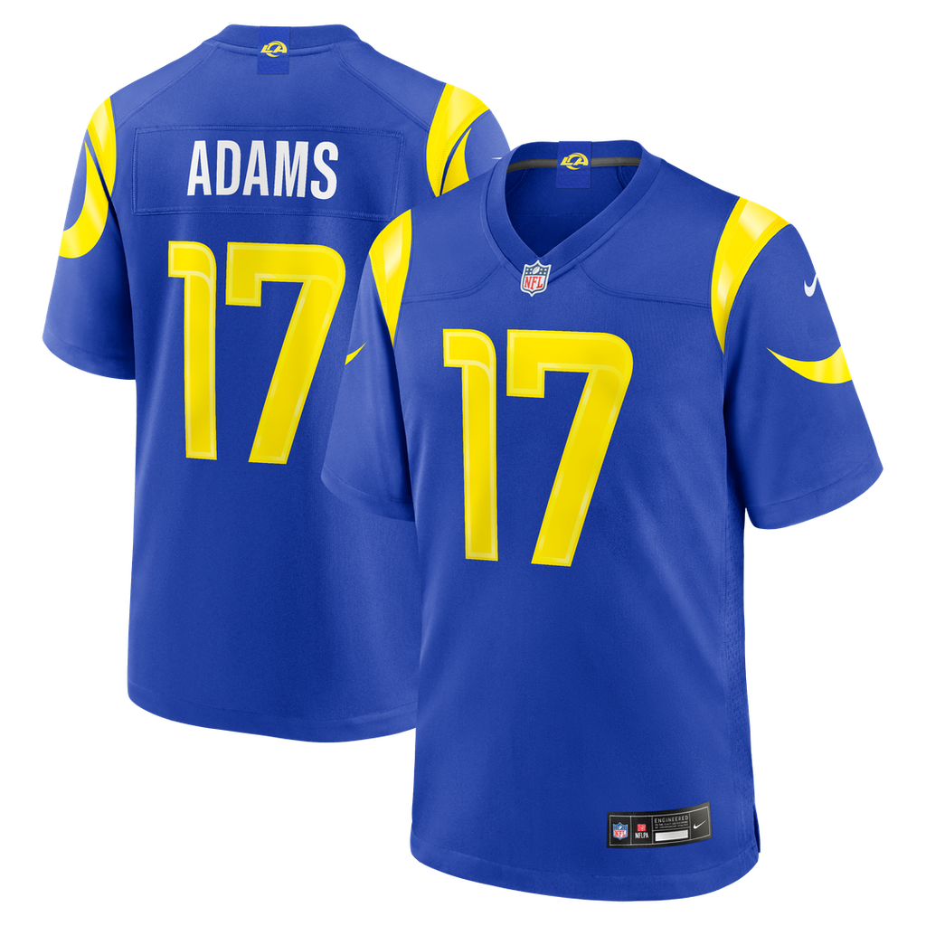Davante Adams Los Angeles Rams Team Game Player Jersey - Royal