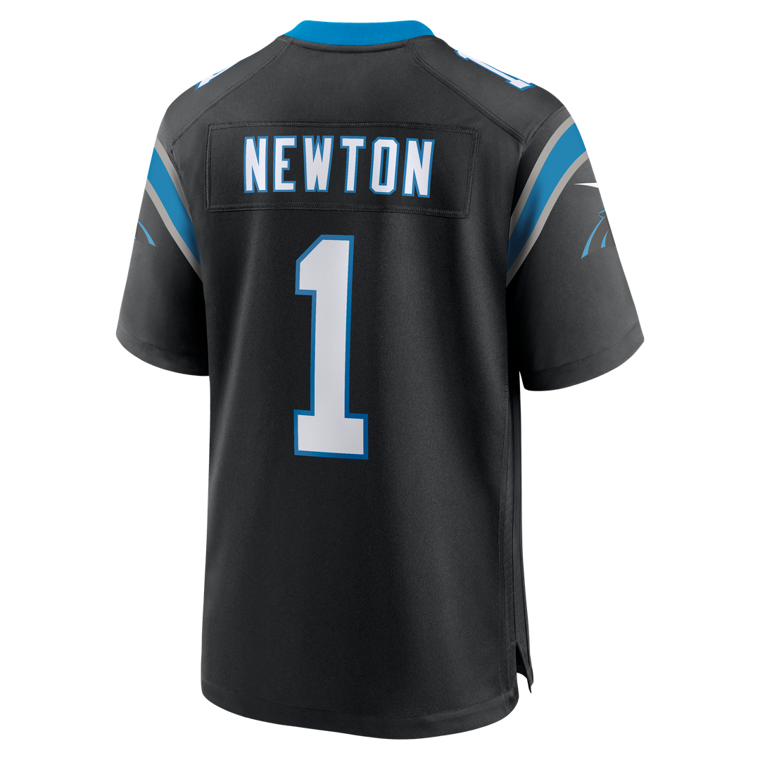Cam Newton Carolina Panthers Team Retired Game Jersey - Black
