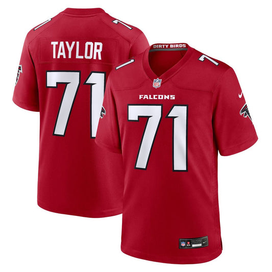 Jawaan Taylor Atlanta Falcons Team Game Jersey - Red