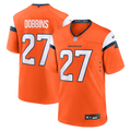J.K. Dobbins Denver Broncos Team Game Jersey - Orange
